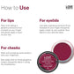 Love Earth Lip Tint & Cheek Tint Multipot-Sieze The Day - Swadesiicart