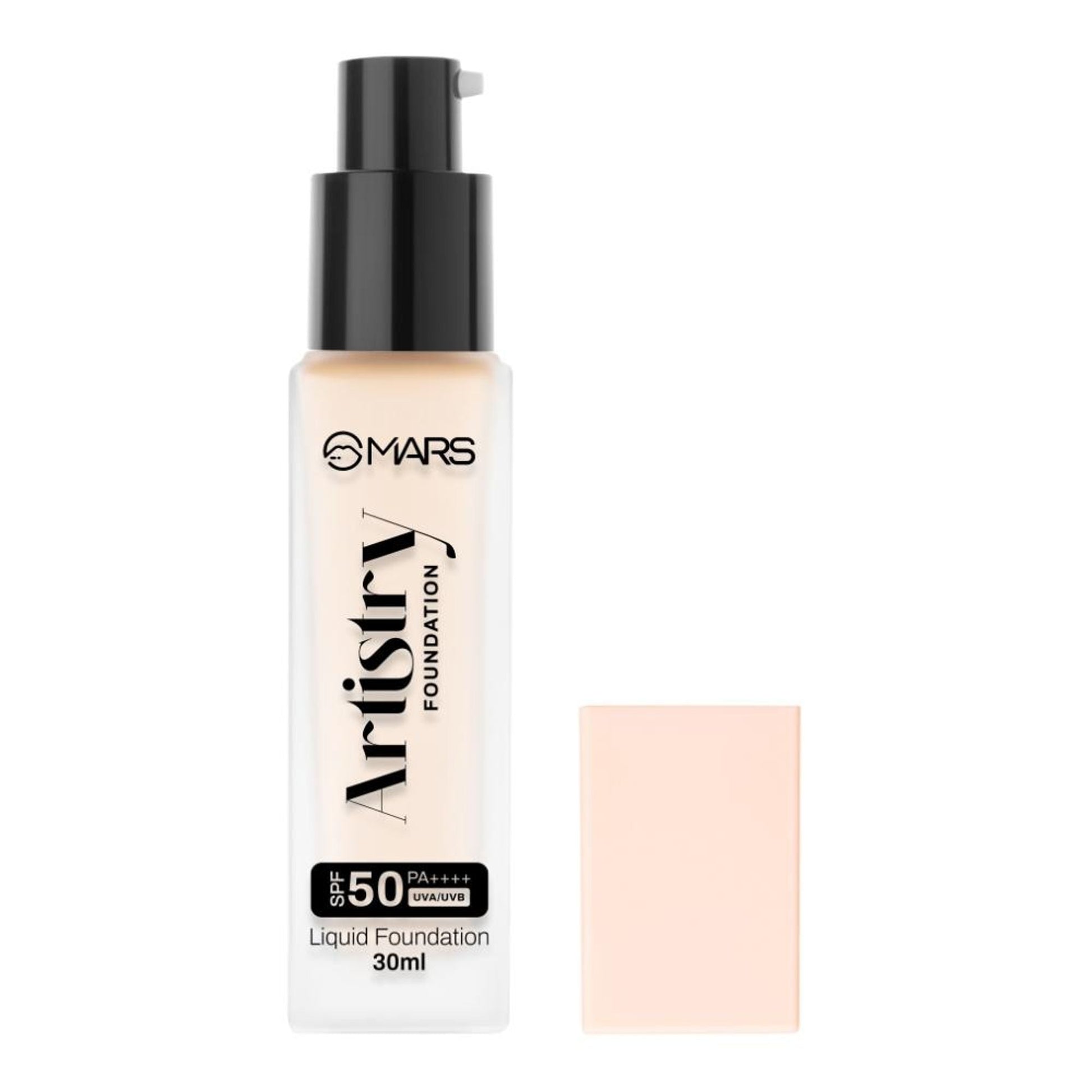 MARS Cosmetics Artistry Liquid Foundation - 01-Warm Vanilla - Swadesiicart