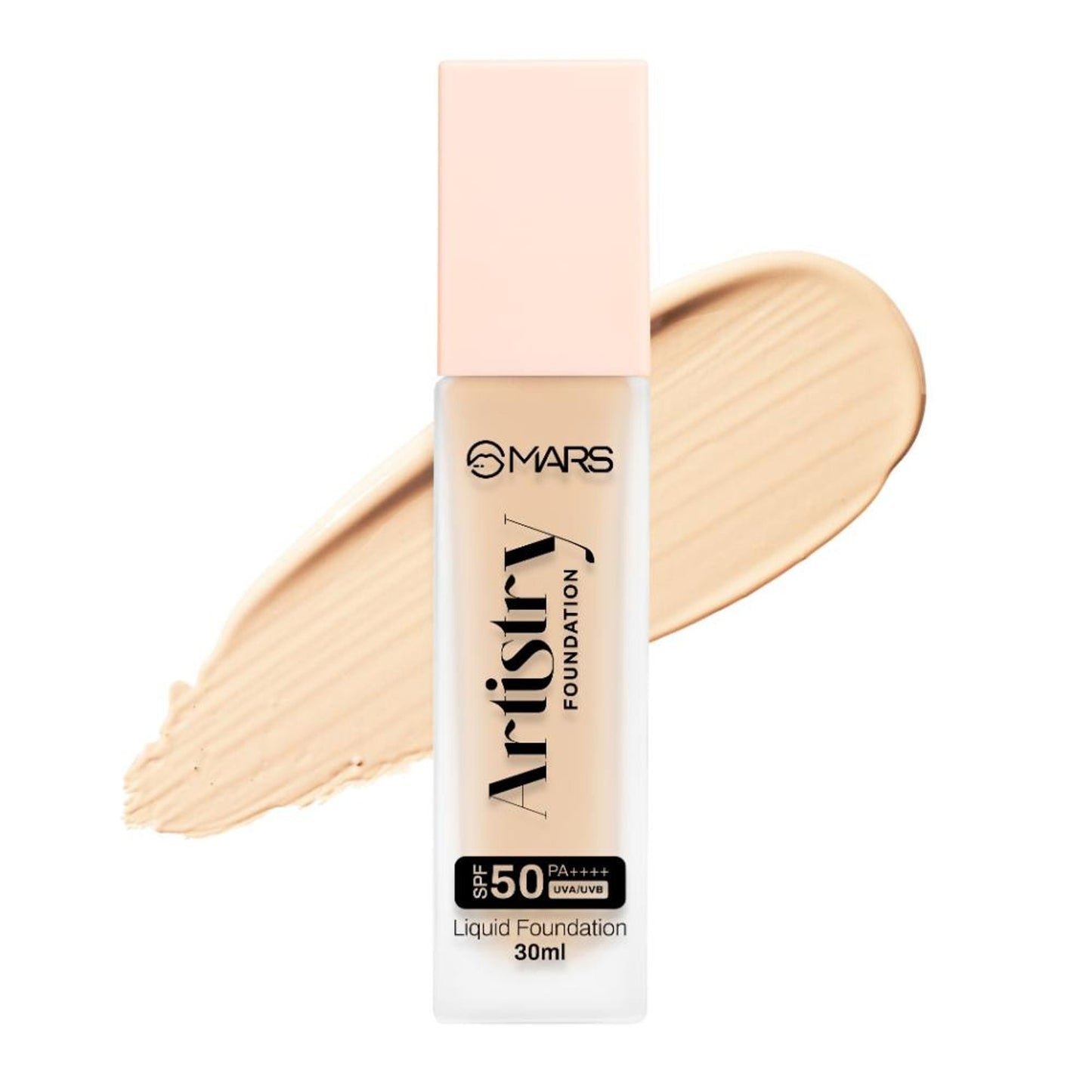 MARS Cosmetics Artistry Liquid Foundation - 03-Medium Buff - Swadesiicart