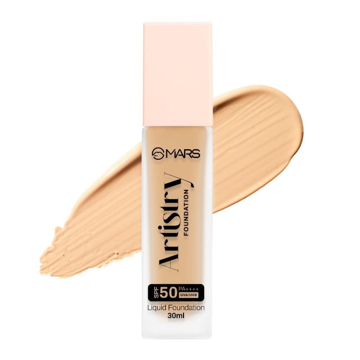 MARS Cosmetics Artistry Liquid Foundation - 08-Nutmeg Crunch - Swadesiicart