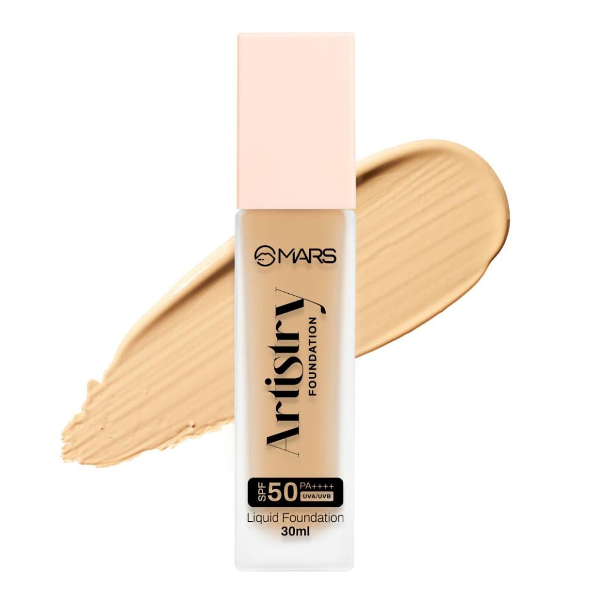 MARS Cosmetics Artistry Liquid Foundation - 09-Caramel Frost - Swadesiicart