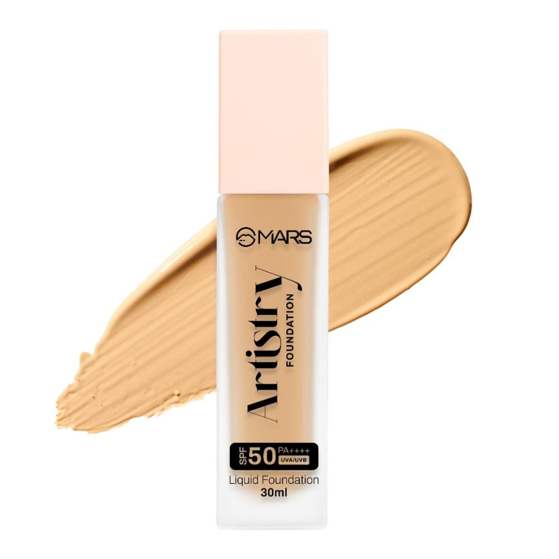 MARS Cosmetics Artistry Liquid Foundation - 10-Toasted Almond - Swadesiicart