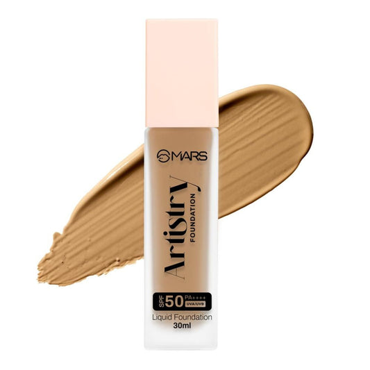 MARS Cosmetics Artistry Liquid Foundation - 12-Rich Cocoa - Swadesiicart