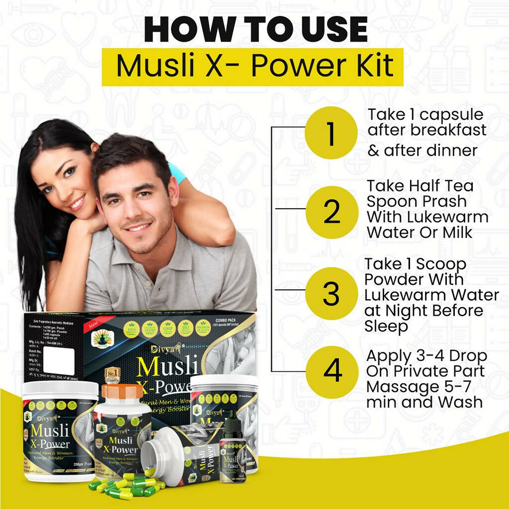 Divya Shree Musli X-Powder Kit - Swadesiicart