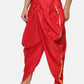 Sethukrishna Men Red Solid Dhoti Pant | Swadesiicart