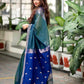 Kalini Geometric Woven Design Zari Banarasi Saree | Swadesiicart