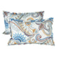 Story@home Blue & Cream-Coloured Ethnic Motifs 180 TC Queen Bedsheet With 2 Pillow Covers - Swadesiicart