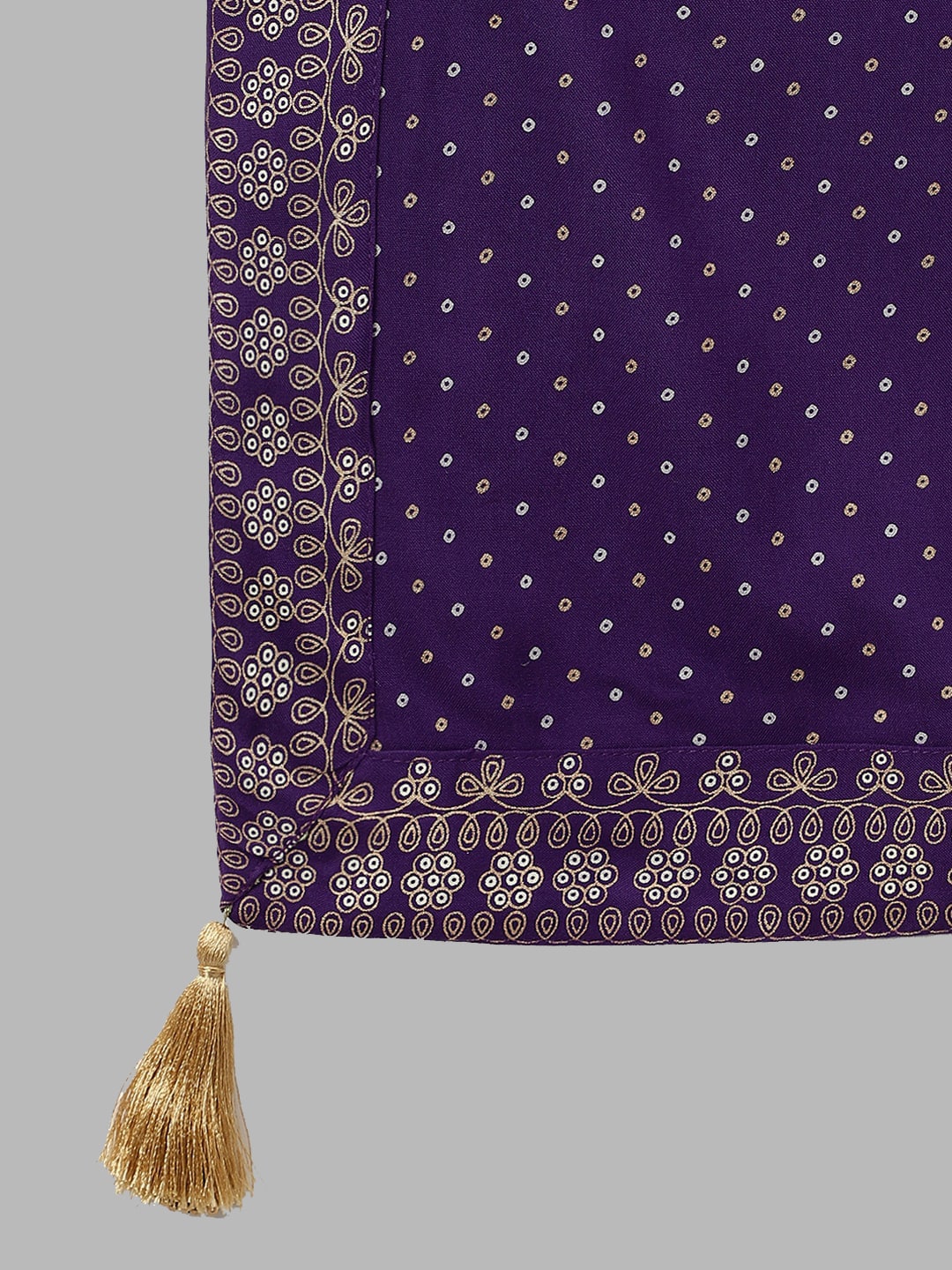 Khushal K Ethnic Motifs Embroidered Sequined Kurta with Palazzos & Dupatta - Swadesiicart