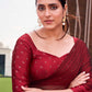 Tikhi Imli Striped Ready to Wear Saree | Swadesiicart