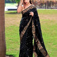 Kalini Woven Design Zari Banarasi Saree | Swadesiicart