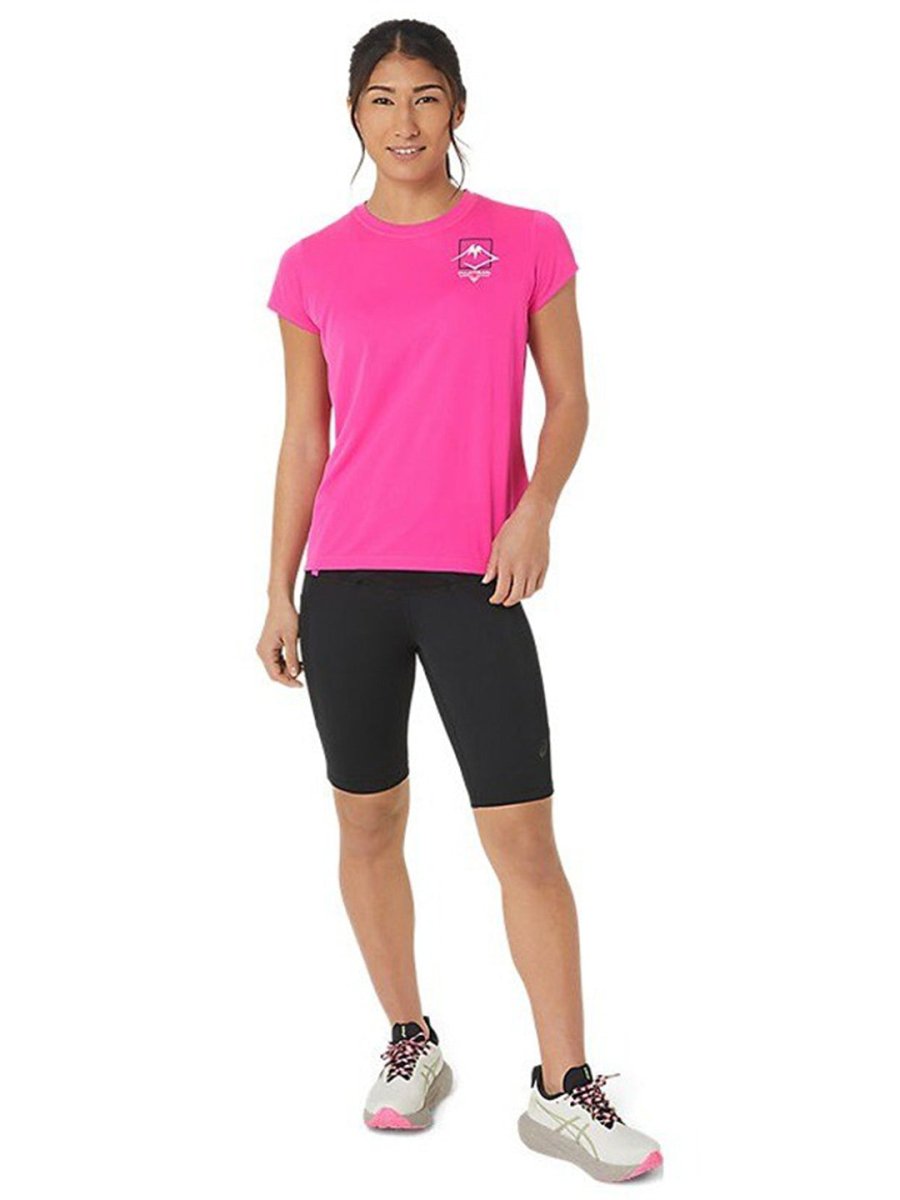 ASICS Fujitrail Logo SS Round Neck T-shirt | Swadesiicart