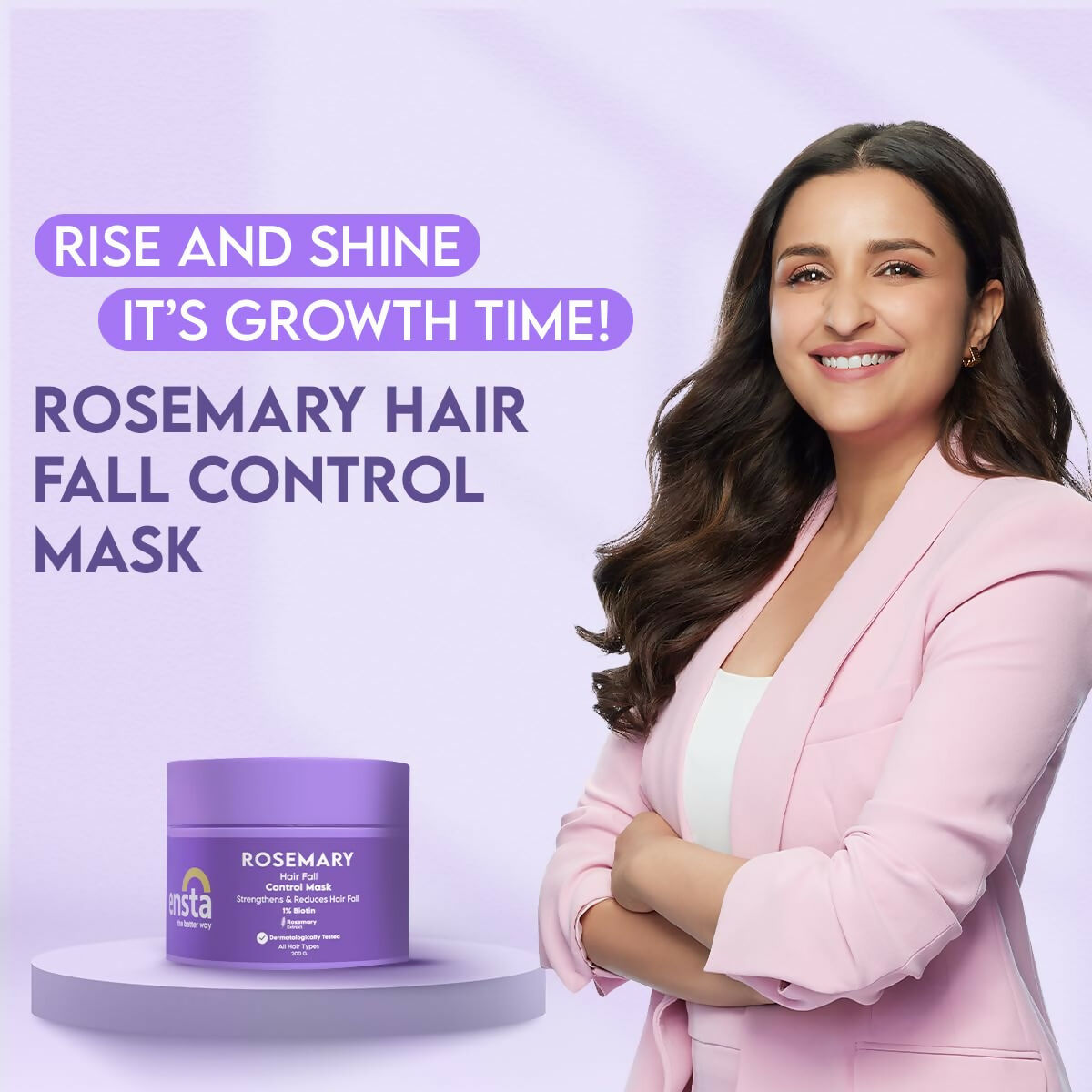 Clensta Rosemary Hair Fall Control Mask | Swadesiicart