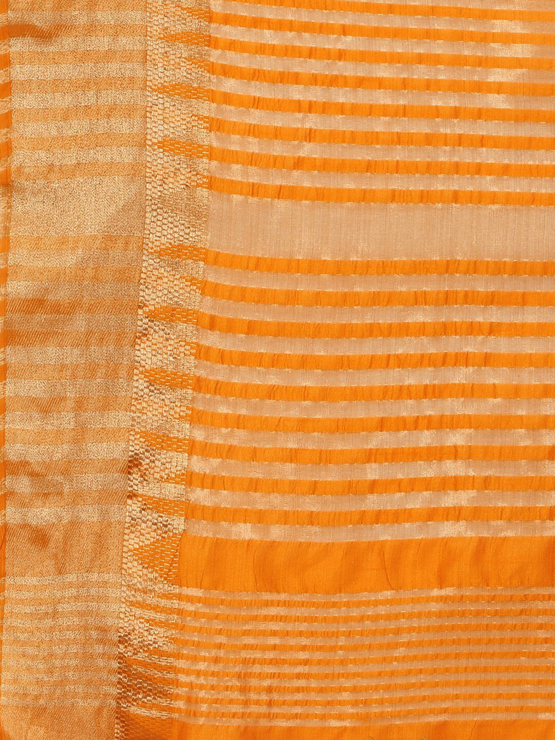 Kalini Mustard Woven Design Embellished Zari Silk Blend Banarasi Saree | Swadesiicart