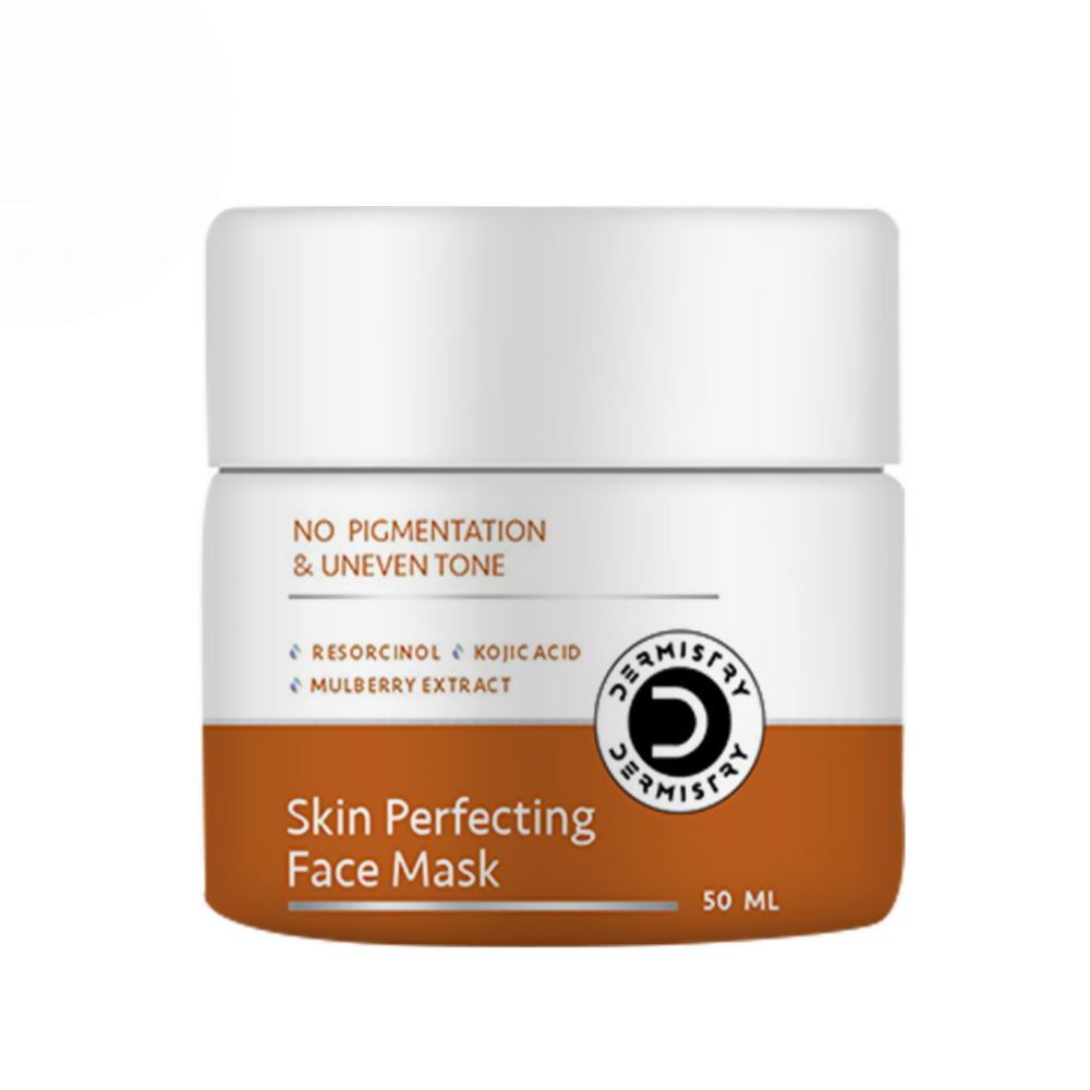 Dermistry Skin Perfecting Face Mask Kojic Acid Resorcinol for Pigmentation Dark Spots Uneven Tone - Global Medicare Inc