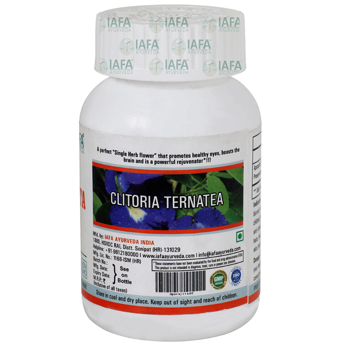 Iafa Ayuveda Aparajita Veg Capsules | Swadesiicart