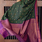Kalini Ethnic Motifs Woven Design Zari Silk Blend Banarasi Saree | Swadesiicart