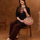 Anouk Floral Yoke Design Thread Work Straight Kurta - Swadesiicart
