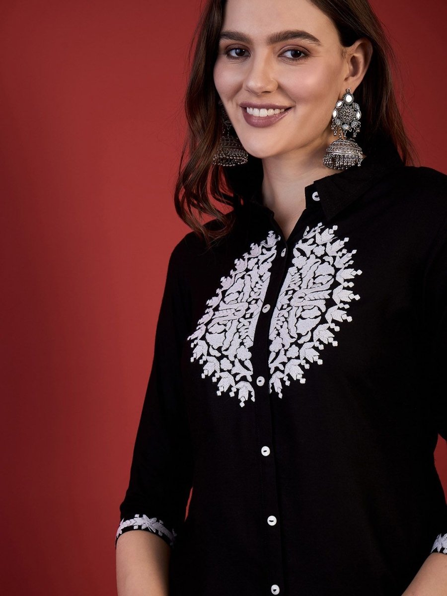 Anouk Women Embroidered Kurta - Swadesiicart