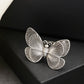 NVR Women's Silver-Toned Butterfly Shape Adjustable Finger Ring | Swadesiicart
