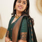 Kalini Woven Design Ethnic Motifs Zari Banarasi Saree | Swadesiicart