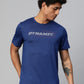 Alcis Typography Printed Anti Static Slim Fit T-shirt | Swadesiicart