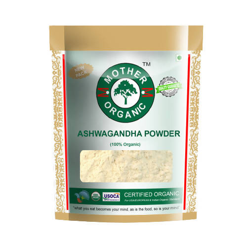 Mother Organic Ashwagandha Powder | Swadesiicart