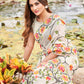 Tikhi Imli White Floral Woven Design Saree | Swadesiicart
