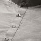 Sojanya Men Grey & Blue Solid Kurta Set with Nehru Jacket | Swadesiicart