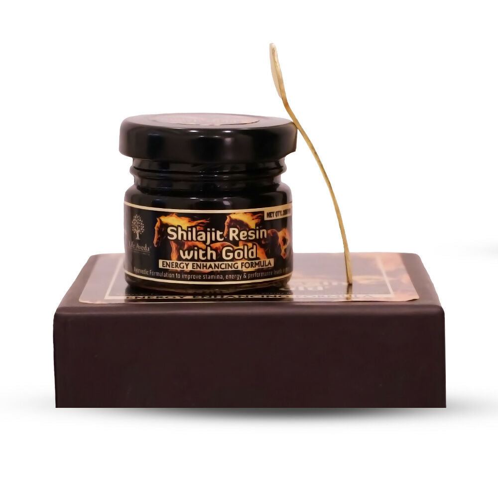 Life Aveda SJ Resin with Gold - Swadesiicart