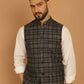 Even Apparels Pure Wool Nehru Jacket - Grey | Swadesiicart