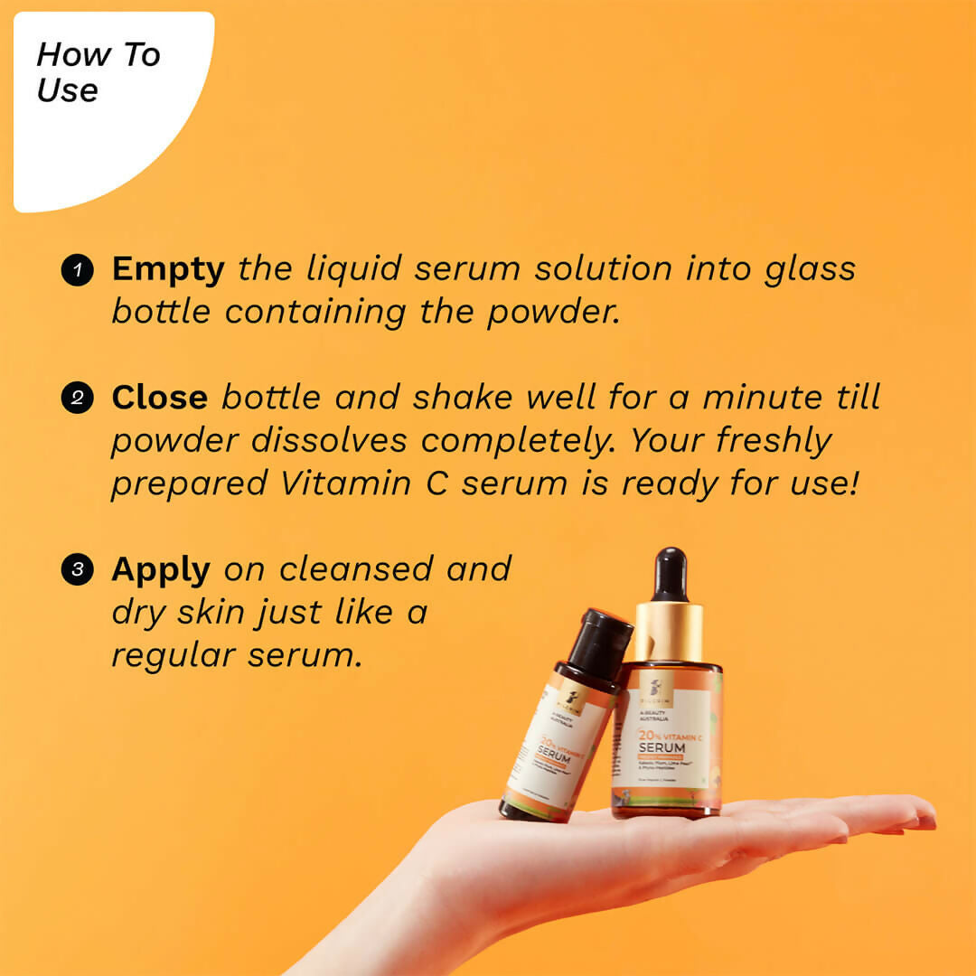 Pilgrim 20% Vitamin C Serum With Australian Kakadu Plum & Pure Vitamin C - Swadesiicart