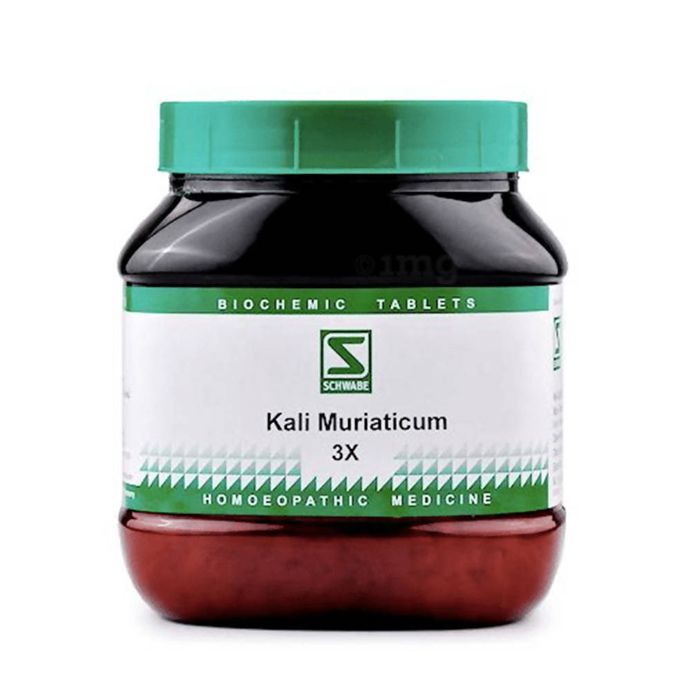 Dr. Willmar Schwabe India Kali Muriaticum Biochemic Tablet - Swadesiicart
