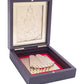 Golden Peacock Brown & 24 Ct Gold Foil Laxmi Ji Pooja Box | Swadesiicart