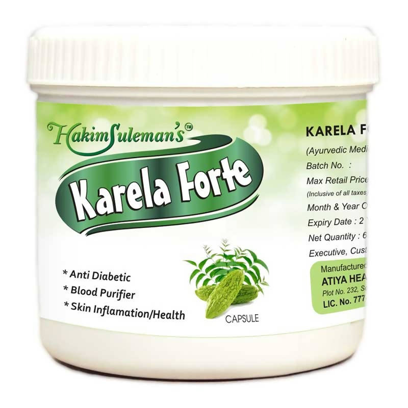 Hakim Suleman's Karela Forte Capsules | Swadesiicart