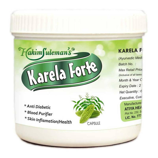 Hakim Suleman's Karela Forte Capsules | Swadesiicart