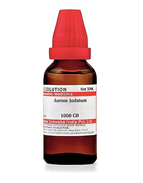 Dr. Willmar Schwabe India Aurum Iodatum Dilution | Swadesiicart
