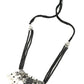 Mominos Fashion Johar Kamal Silver-Plated Brass Finish Elephant Desgin Choker For Women (Black) | Swadesiicart