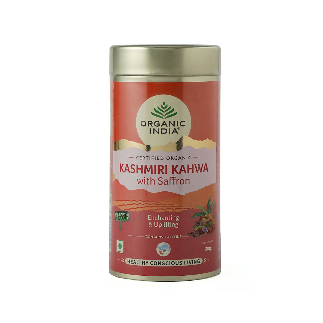 Organic India Kashmiri Kahwa with Saffron - Swadesiicart