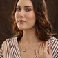 Beaded Kundan Necklace - Ruby Raang | Swadesiicart