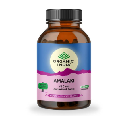 Organic India Amalaki Capsules - Swadesiicart