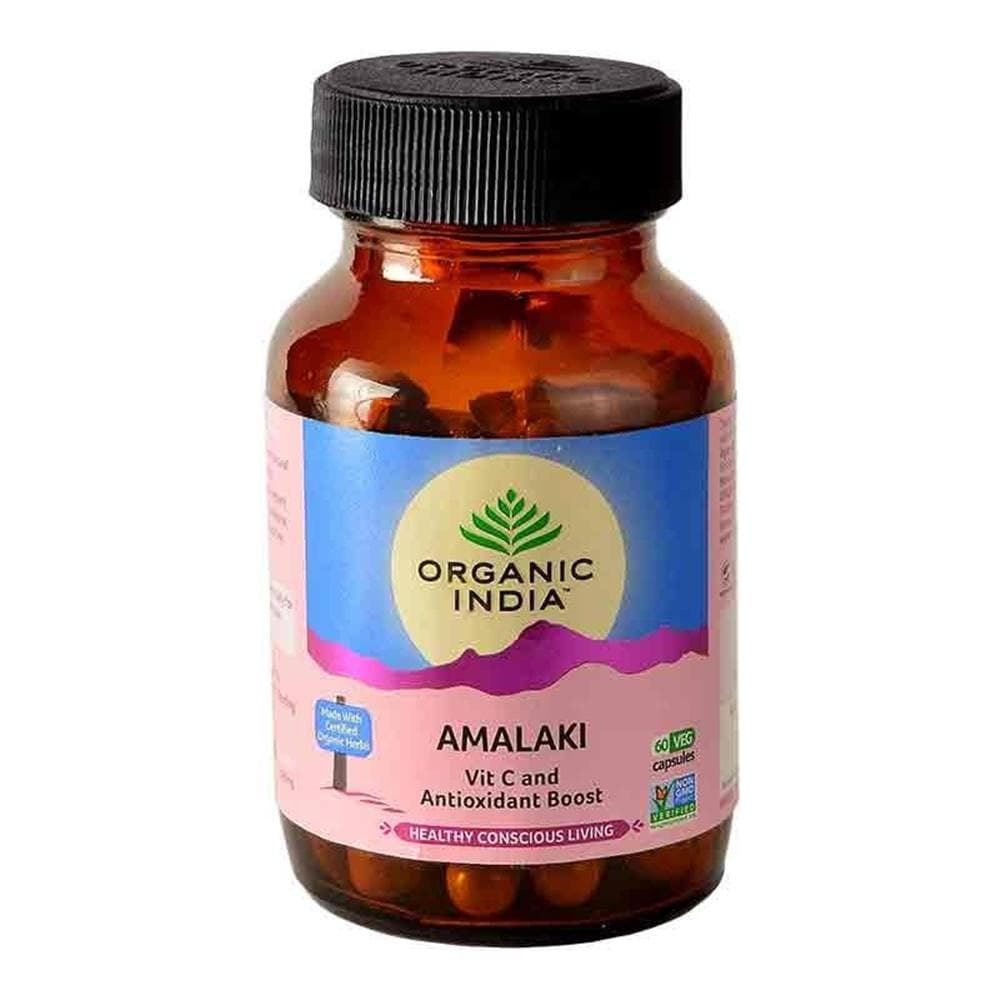 Organic India Amalaki Capsules - Swadesiicart