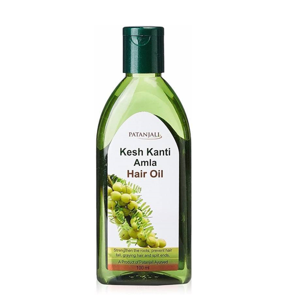 Patanjali Kesh Kanti Amla Hair Oil | Amla-Enriched Ayurvedic Oil for Strong Shiny Hair - Swadesiicart