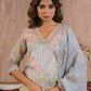 Ethnic Festive Wear Organza Pista Stitched Suit With Dupatta - Tanisha | Swadesiicart