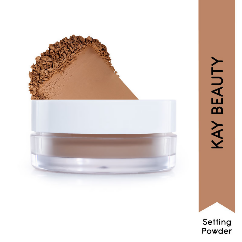 Kay Beauty By Katrina Kaif Matte HD Setting Loose Powder - Caramel | Swadesiicart