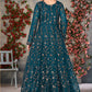 Vegaa Fashion Rama Net Embroidered Anarkali Suit - Swadesiicart