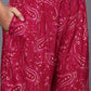 Ahalyaa Women's Traditional wear Kurta Set - Red | Swadesiicart