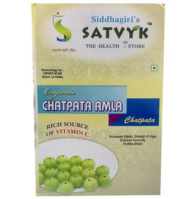 Siddhagiri's Satvyk Organic Amla Chatpata Candy | Swadesiicart