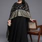 Ahalyaa Women's Traditional wear Ethnic Dress - Black | Swadesiicart