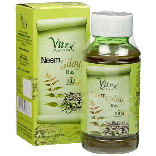 Vitro Naturals Neem Giloy Ras With Tulsi | Swadesiicart