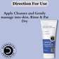 Dermistry Sensitive & Dry Skin Care Calming Soothing Face Wash Safe Cleansing D Biotin & Vitamin E - Swadesiicart